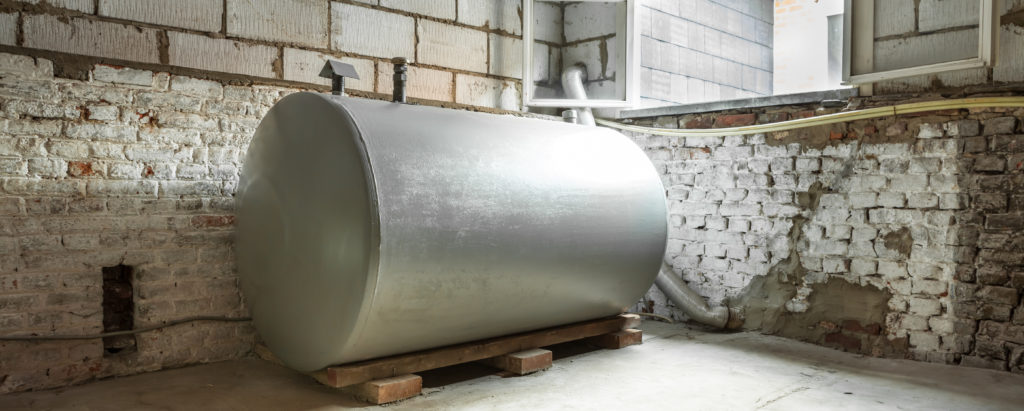 Heating Oil Tank In Home